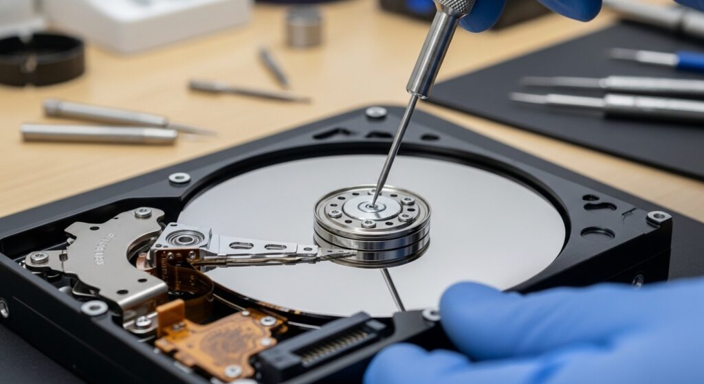 데이터복구작업